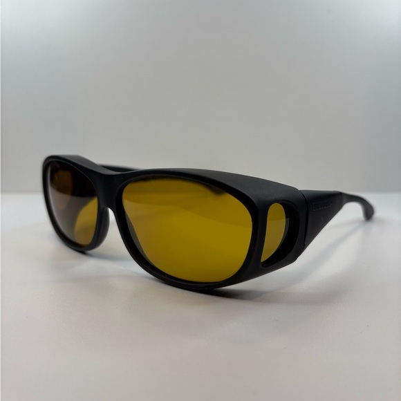 Cocoons C402Y Slime Line Sunglasses Yellow lens Sunglasses Fitovers - Picture 2 of 13